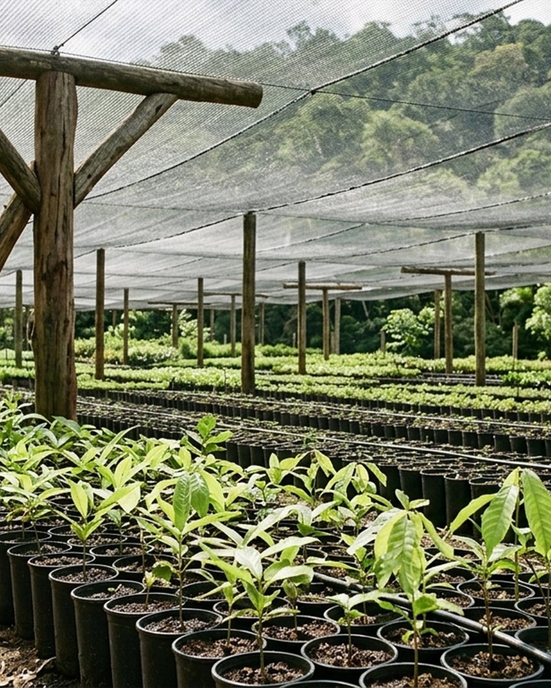 Produção de mudas nativas